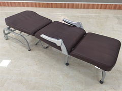 Luxo escritório dobrável hospital uso doméstico cadeira de assistente de repouso cama reclinável