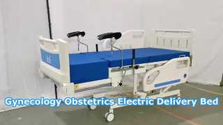 Cama elétrica para parto em ginecologia e obstetrícia