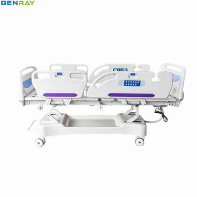 5 Function Electric Hospital Bed Battery Weighing Medical Hospital ICU Bed