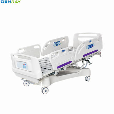 5 Function Electric Hospital Bed Battery Weighing Medical Hospital ICU Bed
