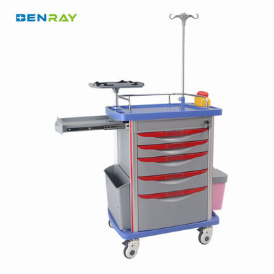 Medication Trolley Hospital Medical Emergency Trolley Crash Cart