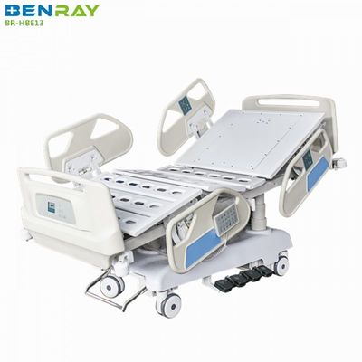 Electric Lateral Tilt 7 Function ICU Bed Adjustable Single Hospital Bed