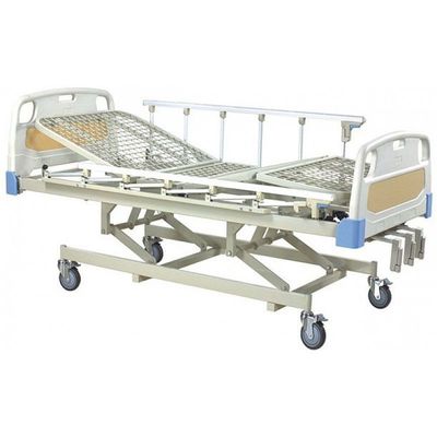 350-690mm Height Adjustment 3 Function Hospital Manual Bed
