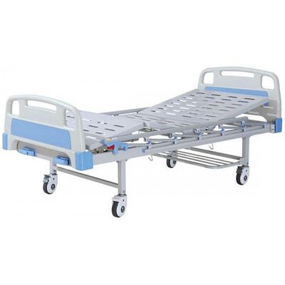 2 Crank Manual Hospital Bed 2150 X 950 X 500mm Overall Size
