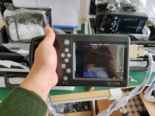 Handheld veterinary ultrasound scanner
