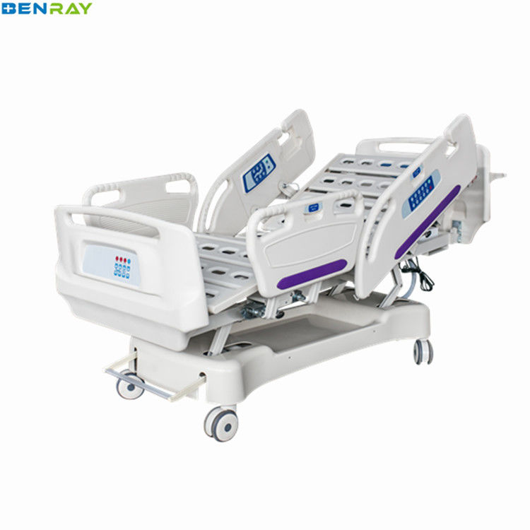 5 Function Electric Hospital Bed Battery Weighing Medical Hospital ICU Bed