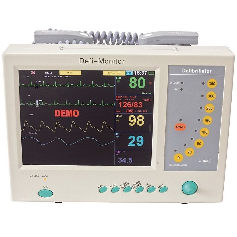 Defi-monitor/monophasic