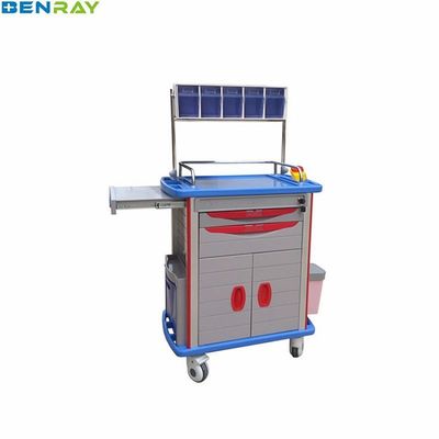 Hospital Médico ABS Trolley Anestesia 850 X 520 X 950mm
