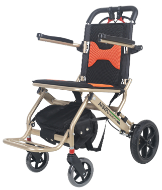 Cadeira de Rodas com Roda Traseira PU de 10 polegadas Little Plane